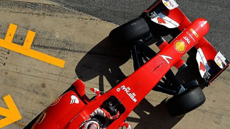 Raikonens F1 testos Barselonā
Foto: Ferrari/Ercole Colombo