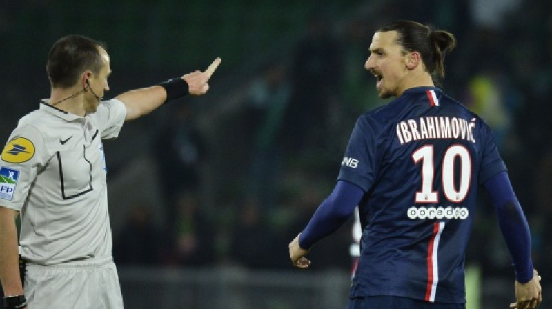Zlatans Ibrahimovičs
Foto: AFP/Scanpix