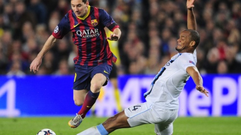 Pirms gada "Barcelona" rindās pa diviem vārtiem guva Lionels Mesi un Dani Alvešs
Foto: AP/Scanpix