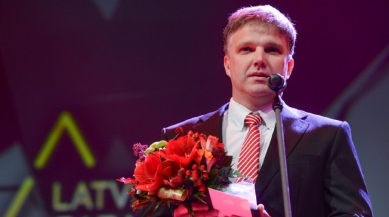 Sandis Prūsis - valsts labākais treneris (2014)  
Foto: Z.Zālmanis, Latvijas Olimpiskā komiteja