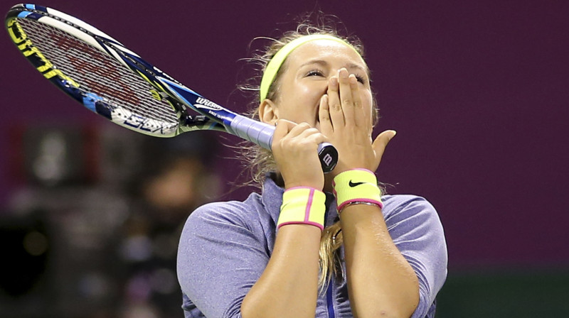 Viktorija Azarenka soļa attālumā no trešā Dohas titula
Foto: Reuters/Scanpix