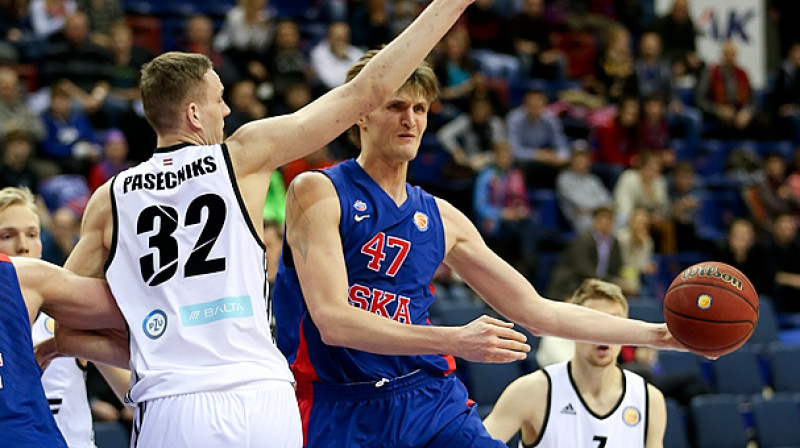 Anžejs Pasečņiks un Andrejs Kiriļenko
Foto: vtb-league.com