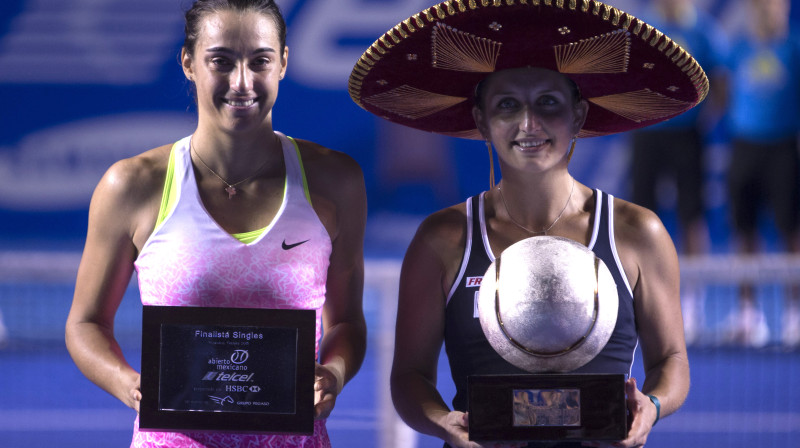 Karolīna Garsija un Timeja Bačinskī
Foto: AP/Scanpix