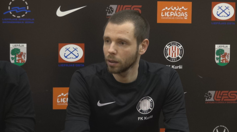 Mārtiņš Krūms. FK "Kurši" galvenais treneris