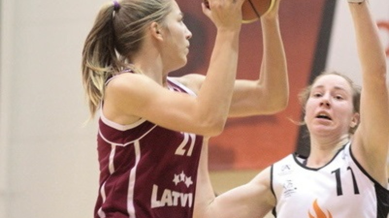Uzbrucēja Liza Čumika
Foto: basket.ee