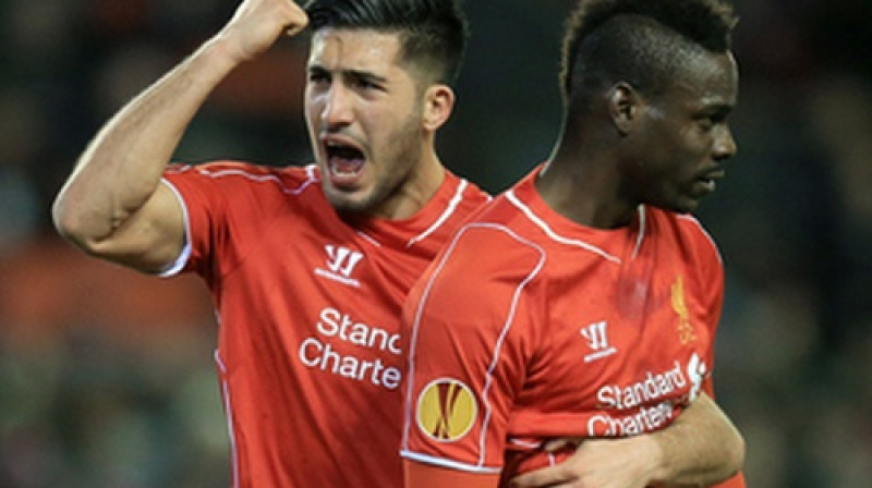Emre Džans un Mario Balotelli
Foto: EMPICS Sport/Scanpix