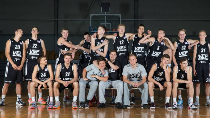 VEF skolas basketbolisti 2014. gada oktobrī
Foto: VEF skola