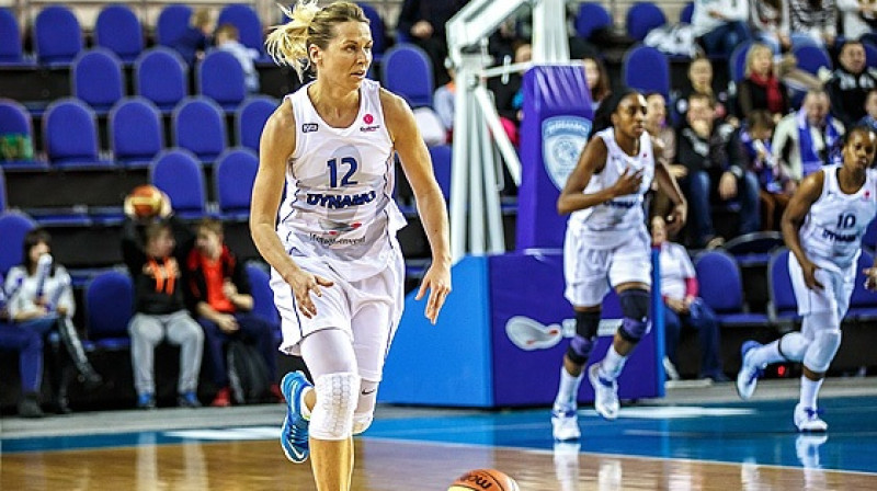 Anete Jēkabsone-Žogota: 1-0 Eirolīgas ceturtdaļfinālā
Foto: kurskbasket.ru
