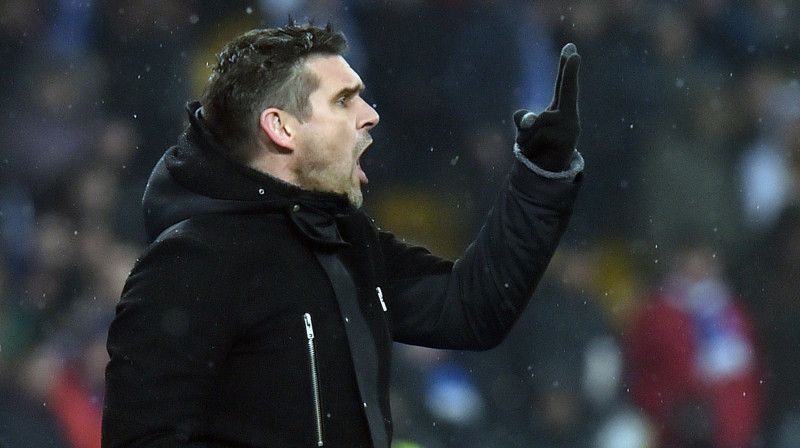 "Dynamo" galvenais treneris Sergejs Rebrovs
Foto: AFP/Scanpix