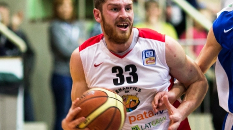 Dovids Rediks (BK "Jēkabpils").
Foto: bkjekabpils.lv