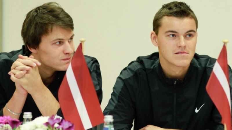 Jānis Podžus un Mārtiņš Podžus
Foto: Kaspars Volonts, LTS