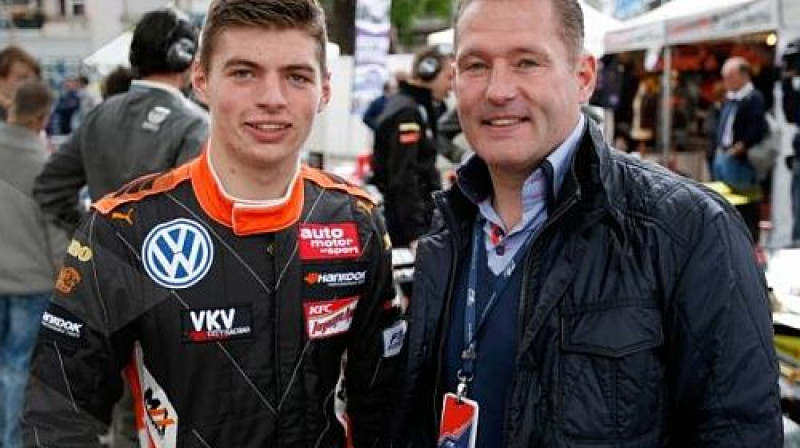 Makss un Joss Verstapeni
Foto: verstappen.nl