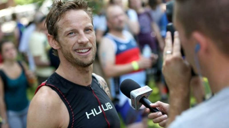 Džensons Batons triatlonā
Foto: triathlonbusiness.com