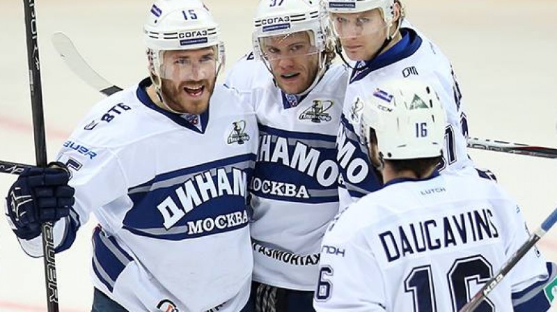 Mārtiņš Karsums (pa kreisi) un Kaspars Daugaviņš
Foto: dynamo.ru