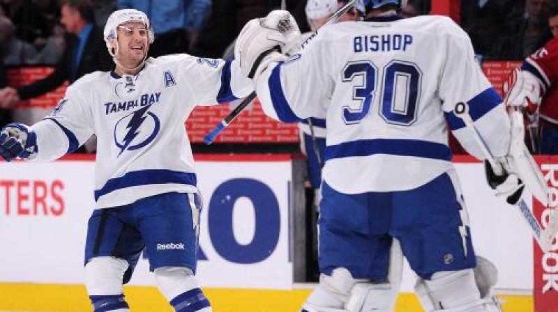 Raiens Kelehens apsveic Benu Bišopu
Foto: AFP/Scanpix