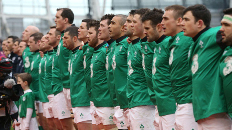 Īrijas izlase lūkos turpināt uzvaru sēriju. 
Foto: rbs6nations.com