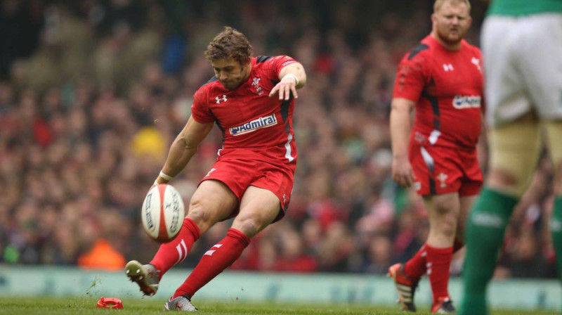 Lī Halfpenijs šovakar nodemonstrēja teicamu sniegumu. 
Foto: rbs6nations.com