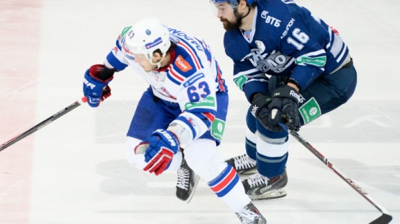 Kaspars Daugaviņš cīnās ar armijnieku 
Foto: ska.ru
