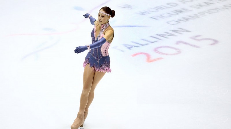 Diāna Ņikitina junioru pasaules čempionātā
Foto: Jordan Mansfield, Getty Images / isu.org