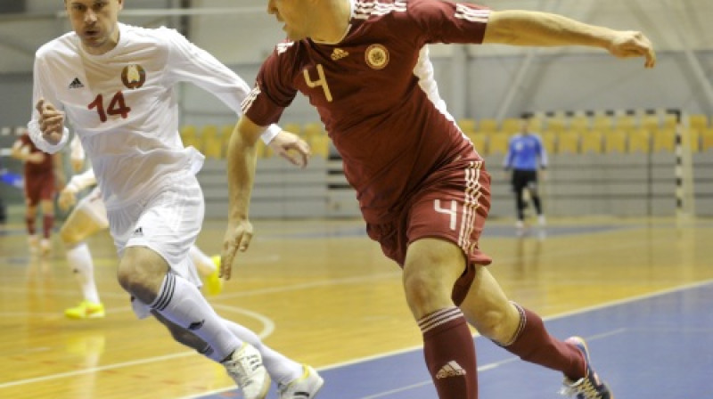 Maksims Seņs divās spēlēs guvis sešus vārtus
Foto: Romāns Kokšarovs/F64