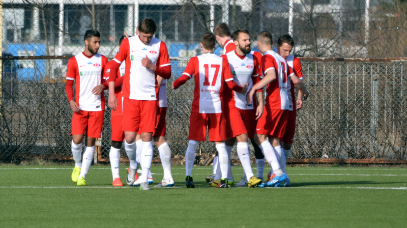 ''Spartaks'' komanda līksmo
Foto: Mārtiņš Jankovskis