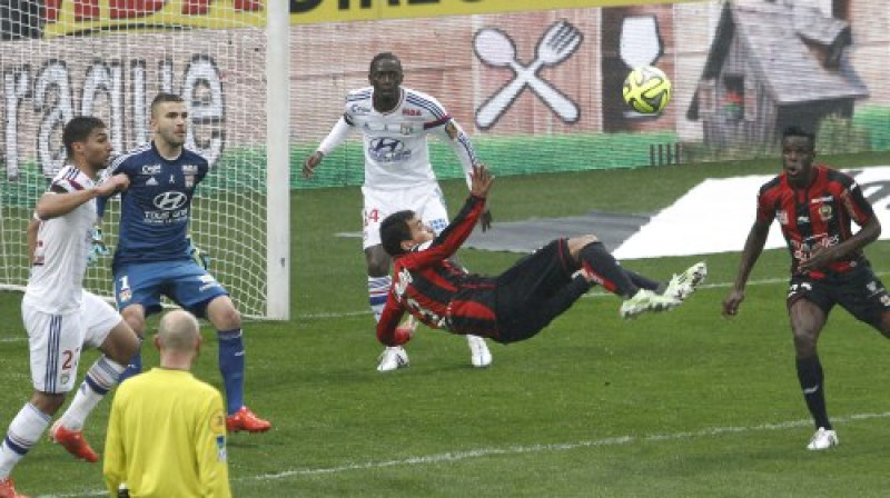 Karlušs Eduardu eleganti atklāj rezultātu
Foto: AP/Scanpix