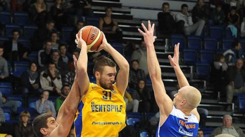 Žanis Peiners pret "Saldu"
Foto: BK Ventspils