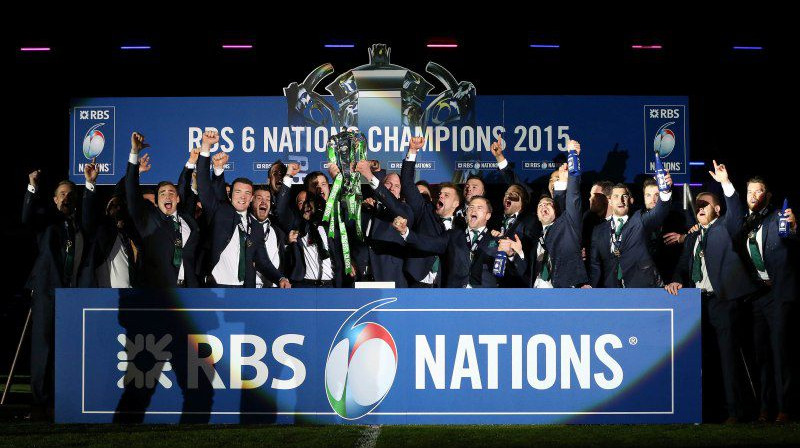 Īrijas izlase - 2015. gada čempioni!
Foto: rbs6nations.com