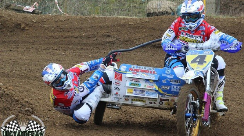 Hendrikss/Mucenieks Beļģijas čempionātā
Foto: Luc Vanderaa