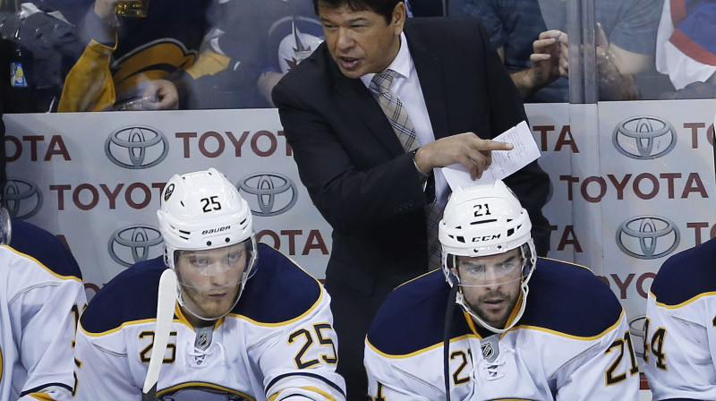Teds Nolans uz "Sabres" soliņa 
Foto: AP/Scanpix