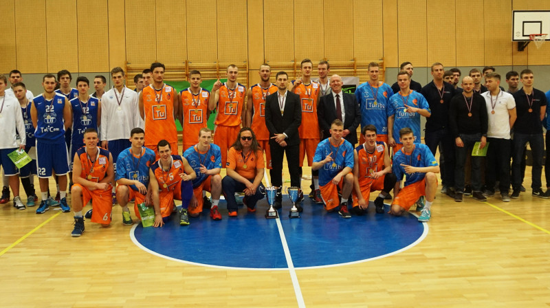 SBL 13.sezonas čempioni: BA Turība.
Foto: SBL
