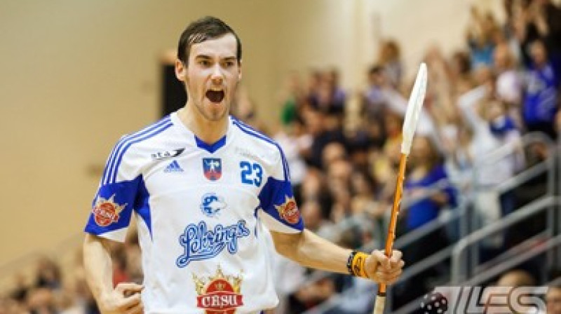 Andris Rajeckis
Foto: Raivo Sarelainens, floorball.lv
