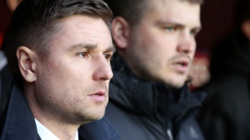 Marians Pahars un Andris Riherts
Foto: LFF.lv