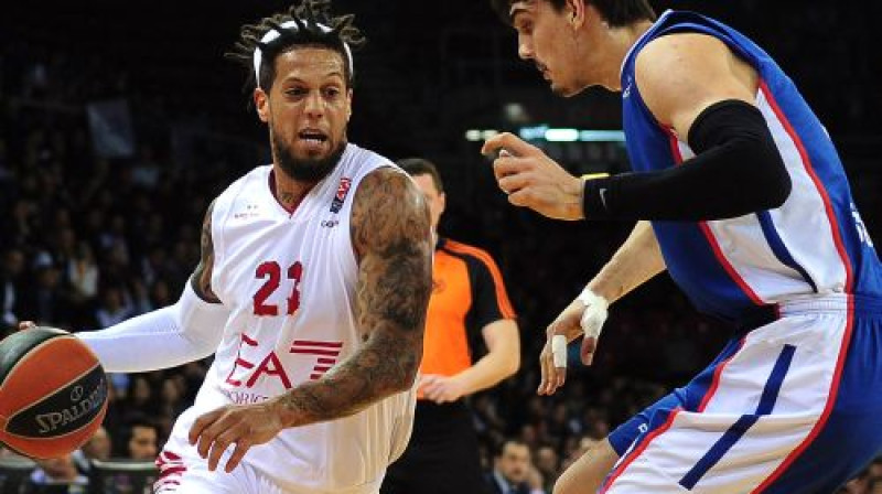 Daniels Hekets pret Dario Šariču
Foto: AFP/Scanpix