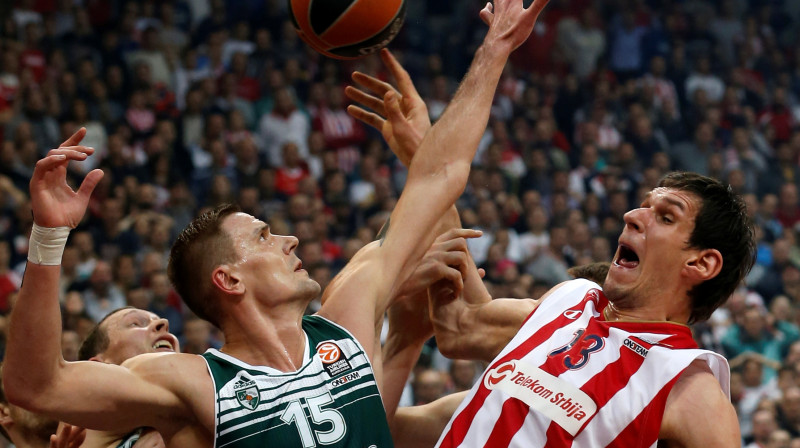 Roberts Javtoks un Bobans Marjanovičs 
Foto: AFP/Scanpix