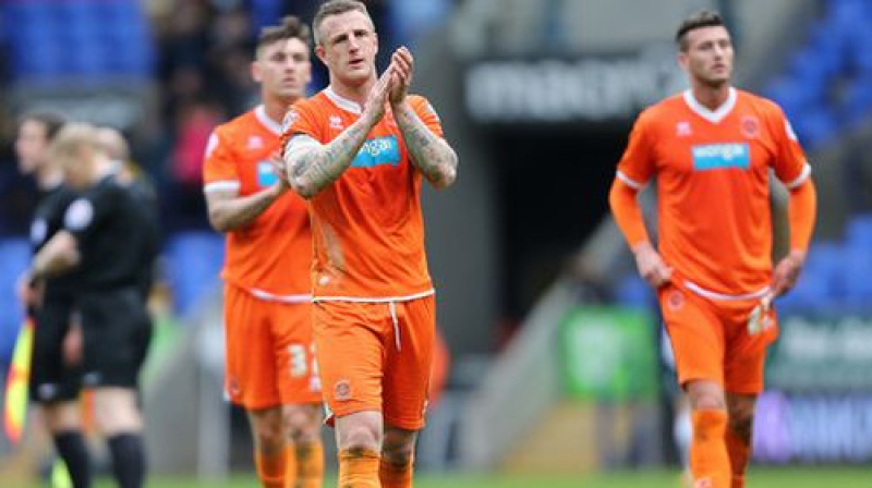 "Blackpool" futbolisti
Foto: EMPICS Sport/Scanpix