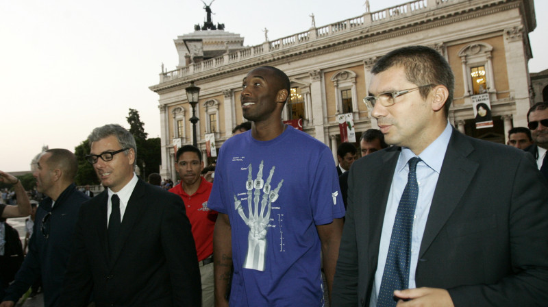 Kobe Braients, 2011. gadā viesojoties Itālijas galvaspilsētā Romā 
Foto: AFP/Scanpix