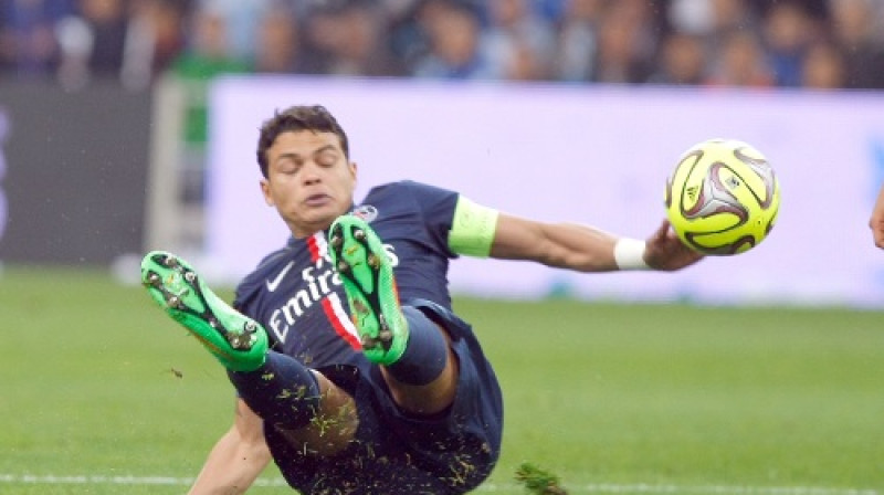 PSG kapteinis Tjagu Silva
Foto: AP/Scanpix