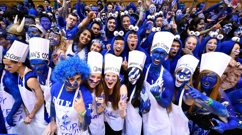 "Cameron Crazies" jeb "Duke" kvēlākie fani
Foto: AFP/Scanpix
