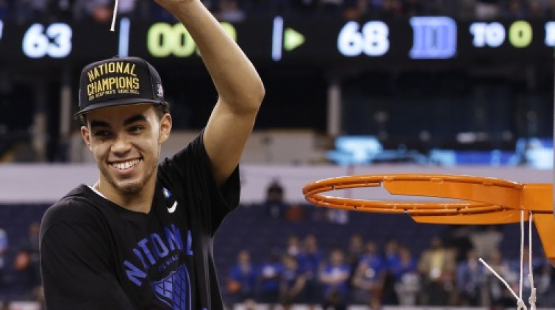 "Final 4" labākais spēlētājs Taiuss Džounss
Foto: AP/Scanpix