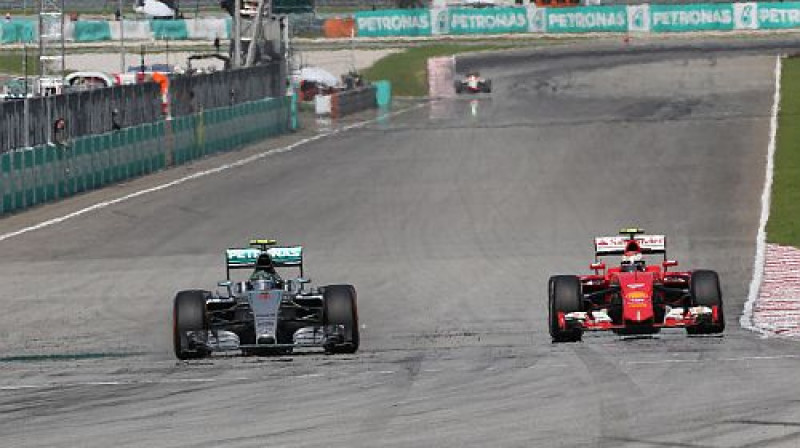 Niko Rosbergs un Kimi Raikonens
Foto: LaPresse/Scanpix