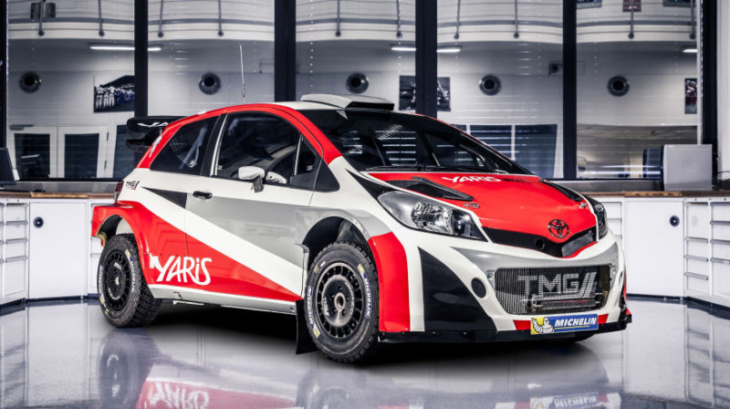 "Toyota Yaris WRC" modelis
Foto: roadandtrack.com