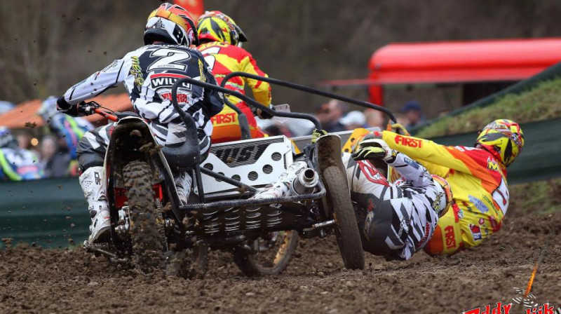 Baksa/Stupeļa ekipāža pasaules čempionātā
Foto: Eddy Koedijk
