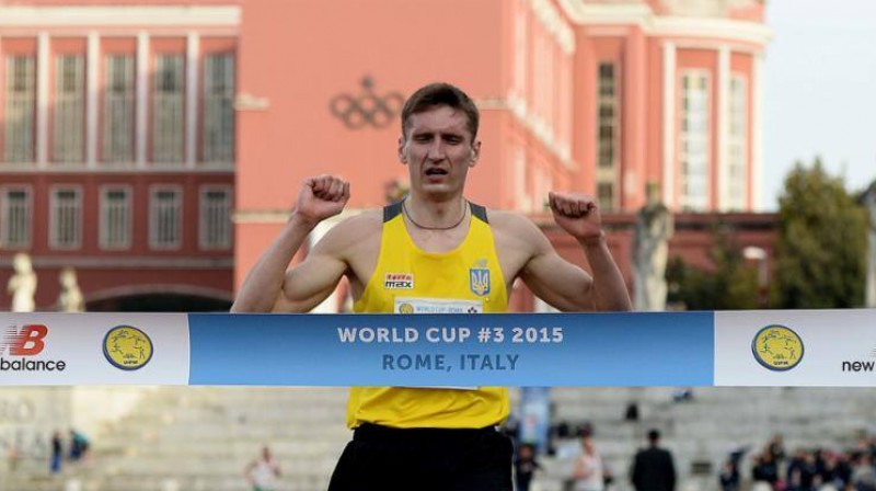 Pavlo Timoščenko zelta finišs Romā 
Foto: pentathlon.org