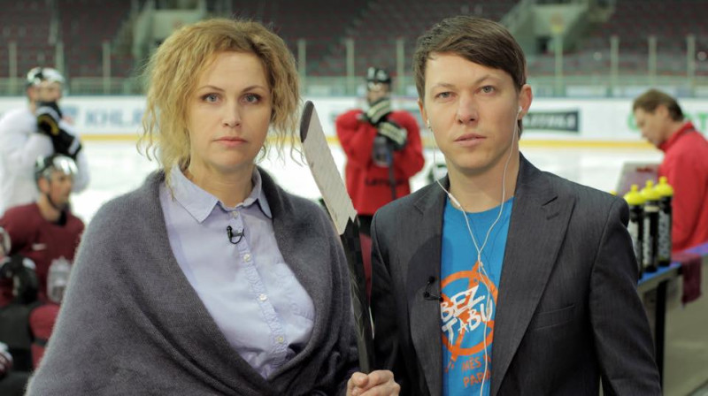 Agnese Drunka un Rolands Polītis 
Foto: MTG TV Latvia