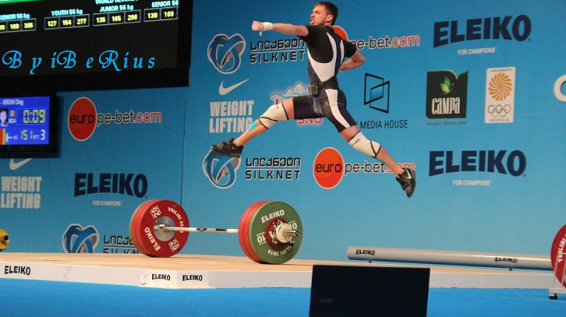 Eiropas čempionātā emocijas sit augstu vilni 
Foto: Georgian Weightlifting Federation