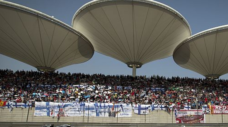 "Mercedes" formula Šanhajas trasē
Foto: TT NYHETSBYRÅN/Scanpix