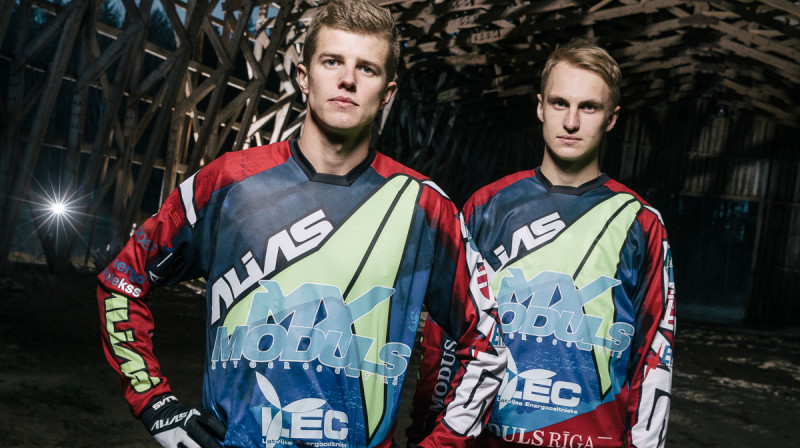 Dāvis Ivanovs un Kārlis Sabulis
Foto: Mikus Kļaviņš