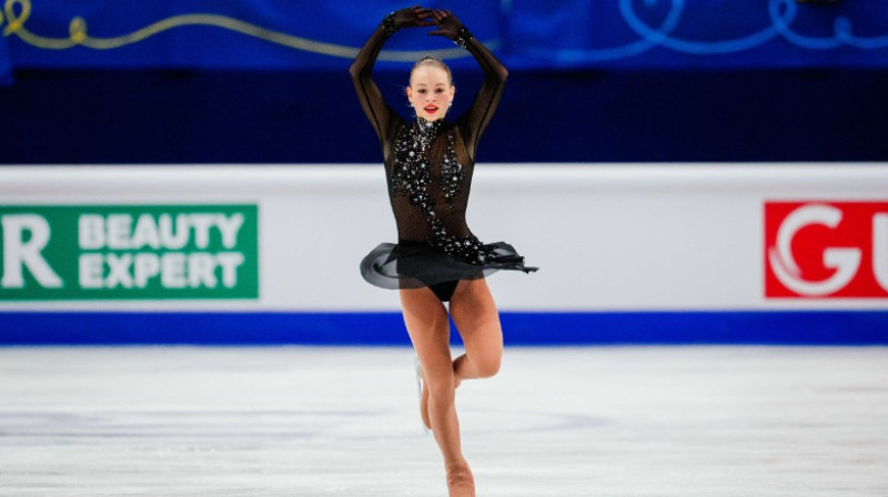 Angelīna Kučvaļska Eiropas čempionātā
Foto: AFP / Scanpix