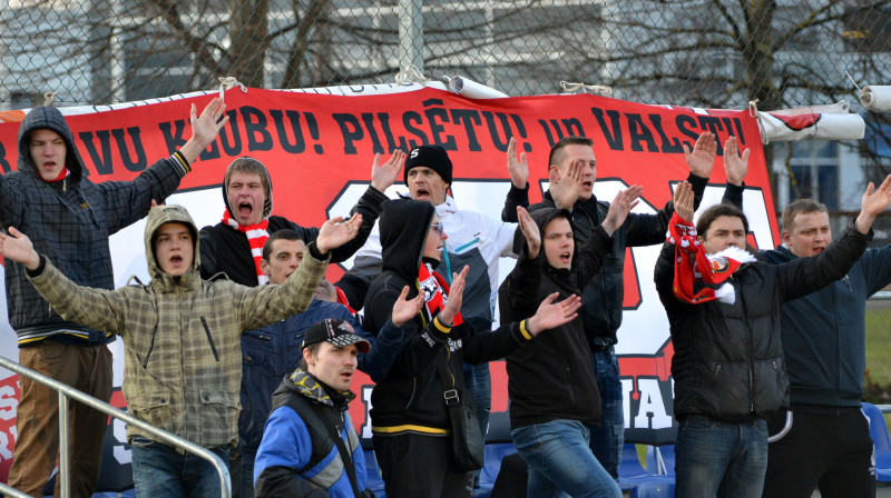 Skonto fani līksmo
Foto: Mārtiņš Jankovskis